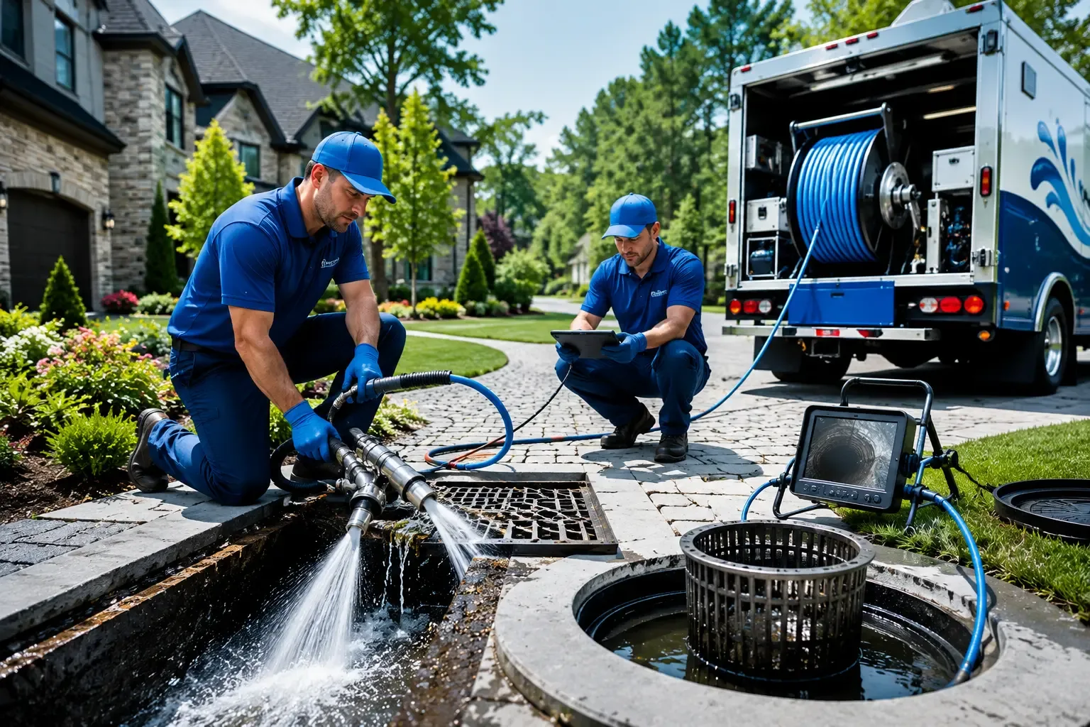 Local outdoor drain cleaning professionals in New Haven, VT