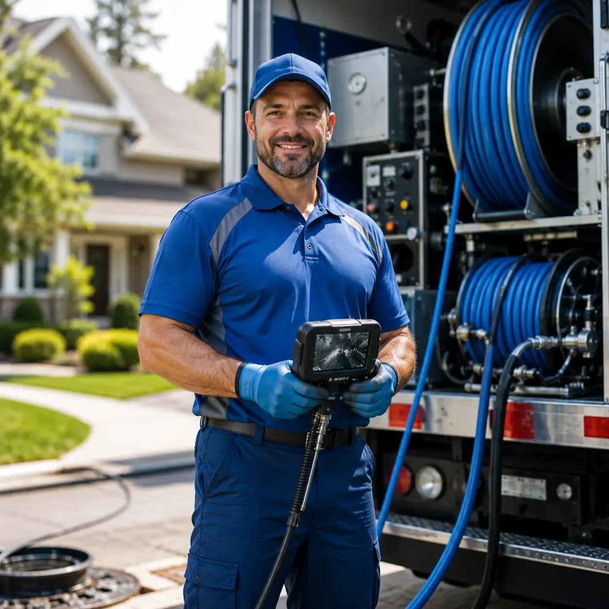 Local outdoor drain cleaning specialists in New Haven, VT